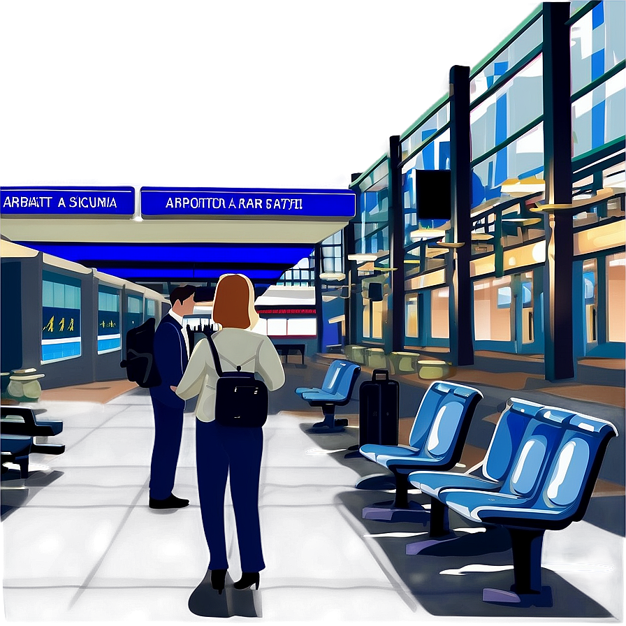 Airport Terminal Clipart Png 61