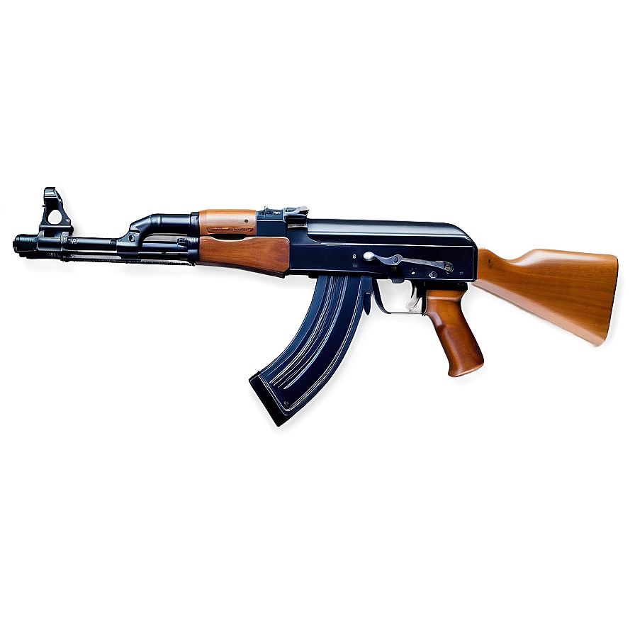 Ak 47 Black And White Png Lvi