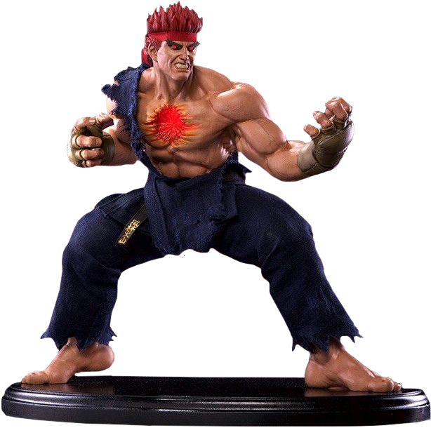 Akuma Street Fighter Statue