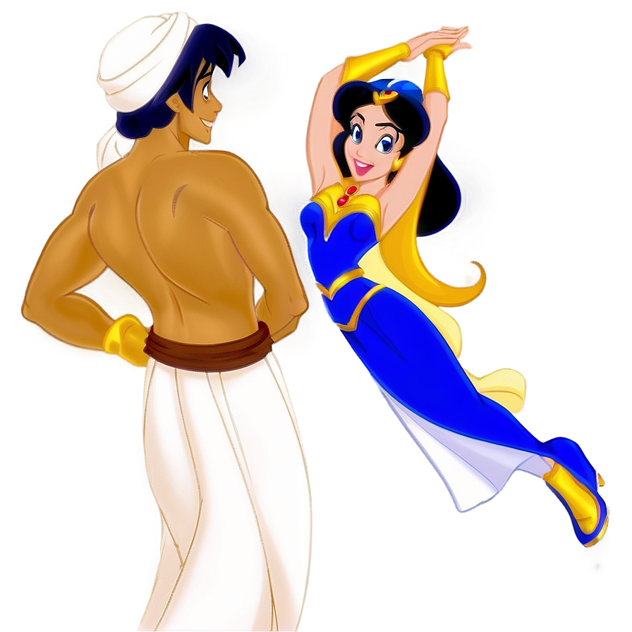 Aladdin And Jasmine Png Gmn82