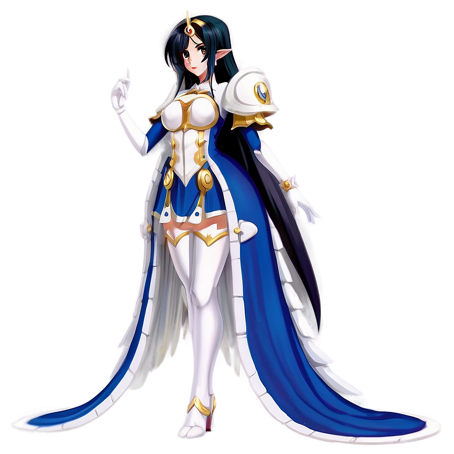 Albedo Elegant Pose Png Ppf85