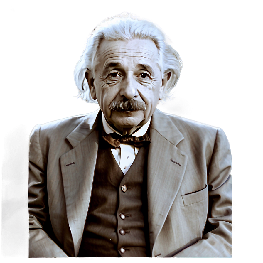 Albert Einstein In Color Png 57