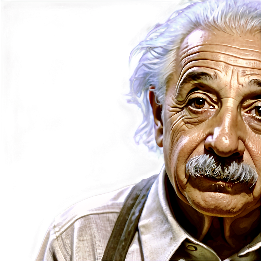 Albert Einstein In Color Png 69