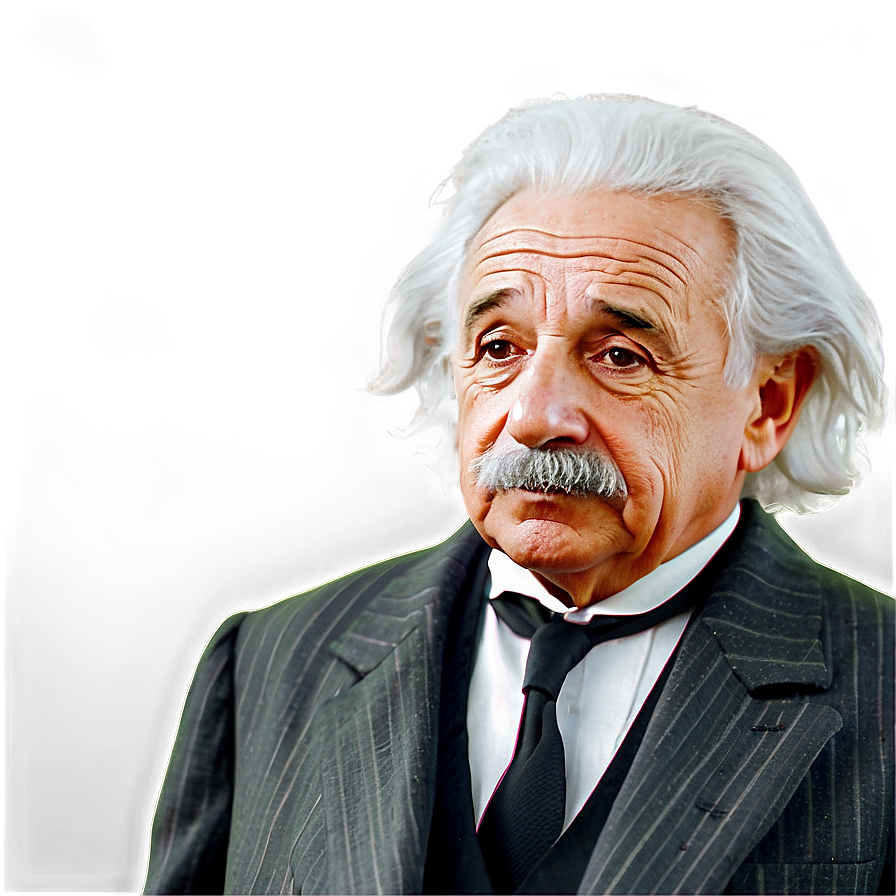 Albert Einstein In Suit Png 06122024