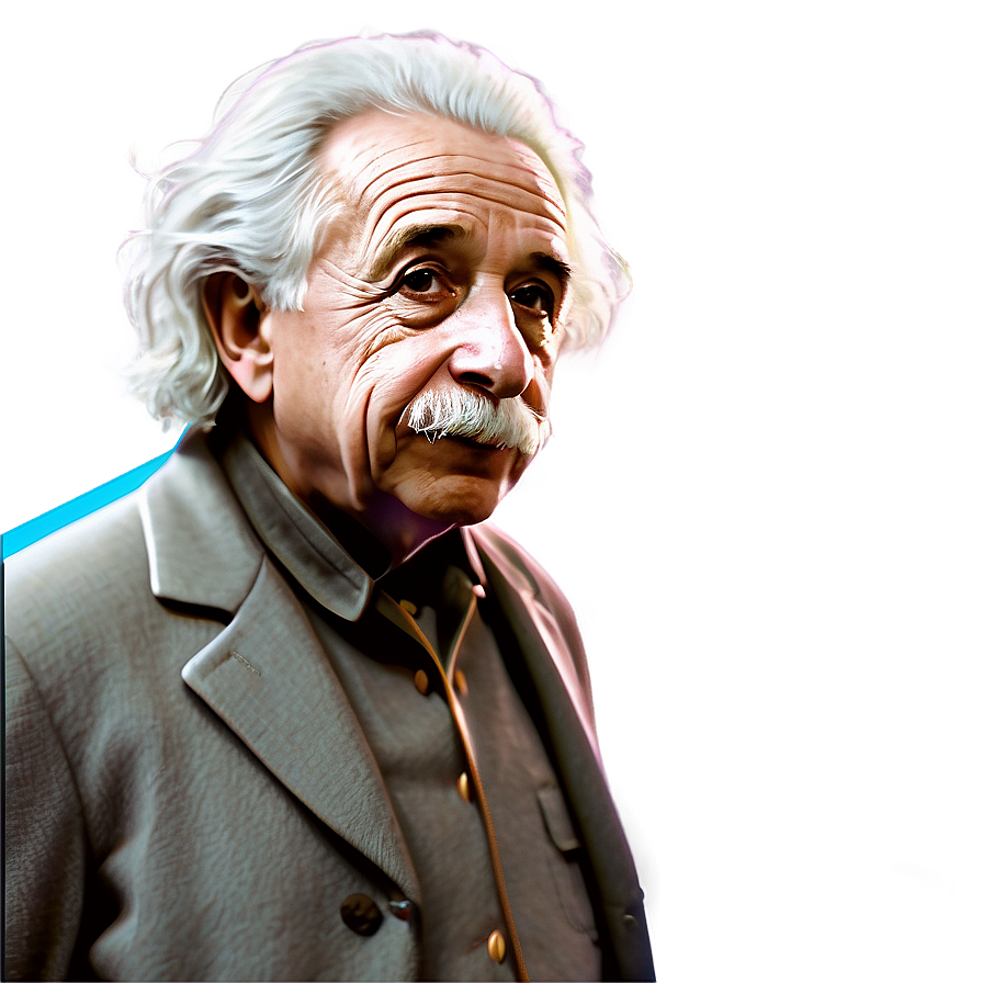 Albert Einstein Theory Illustration Png 06122024