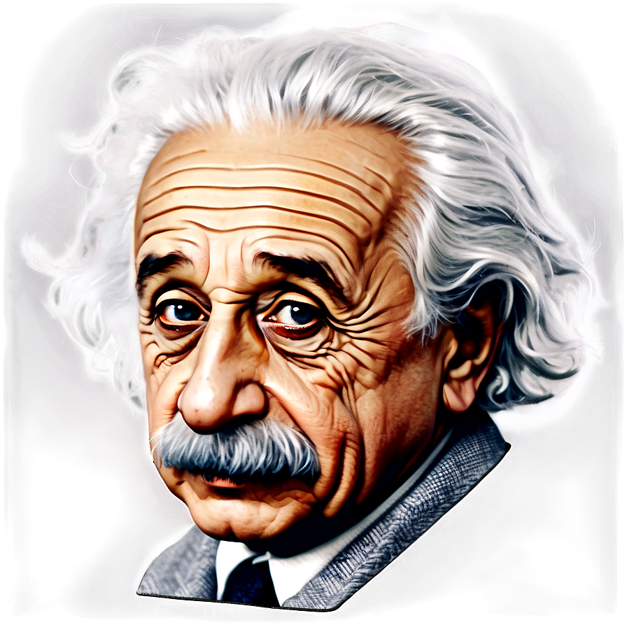 Albert Einstein Vintage Stamp Png Hct56