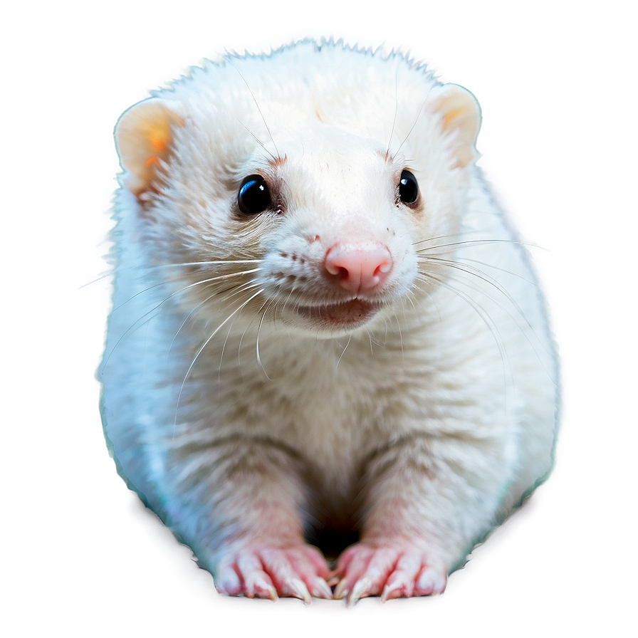 Albino Ferret Png Osj