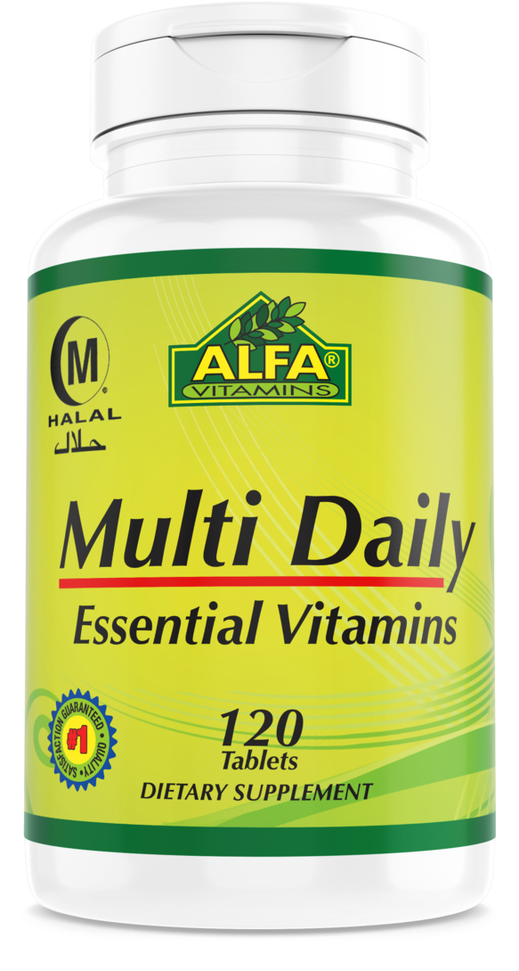 Alfa Multi Daily Essential Vitamins Bottle