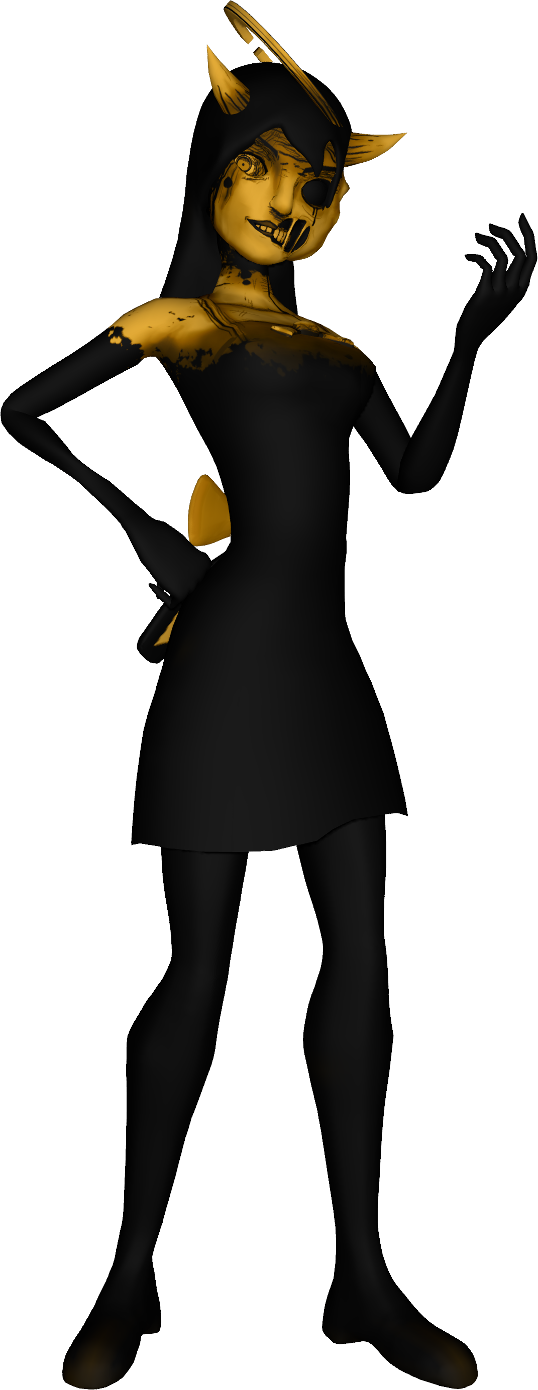 Alice Angel Bendy Character Pose