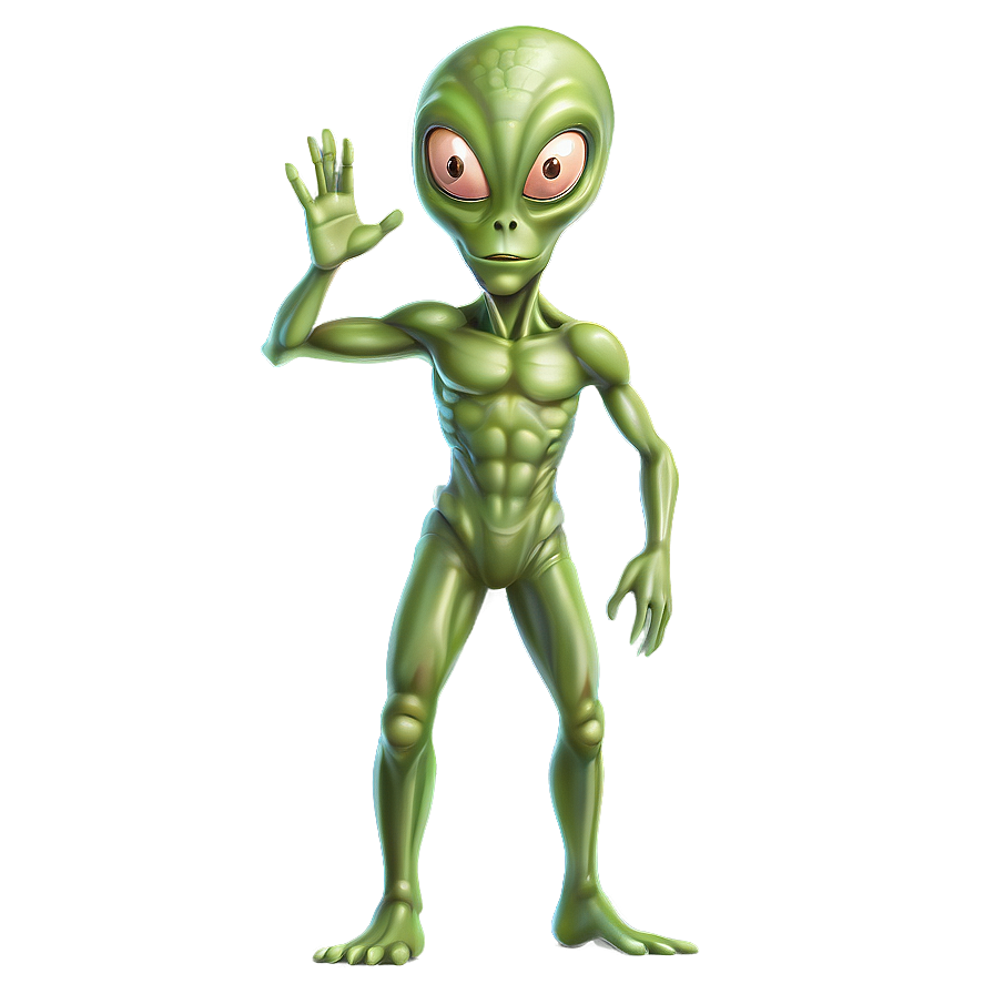 Alien Cartoon Clipart Png Kca