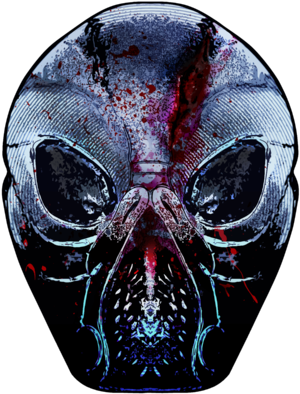 Alien Skull Artwork