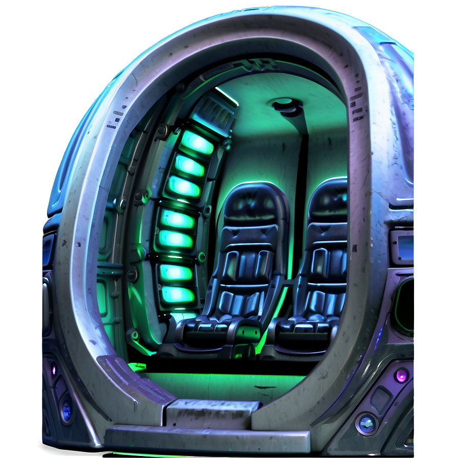 Alien Spacecraft Interior Png 05032024