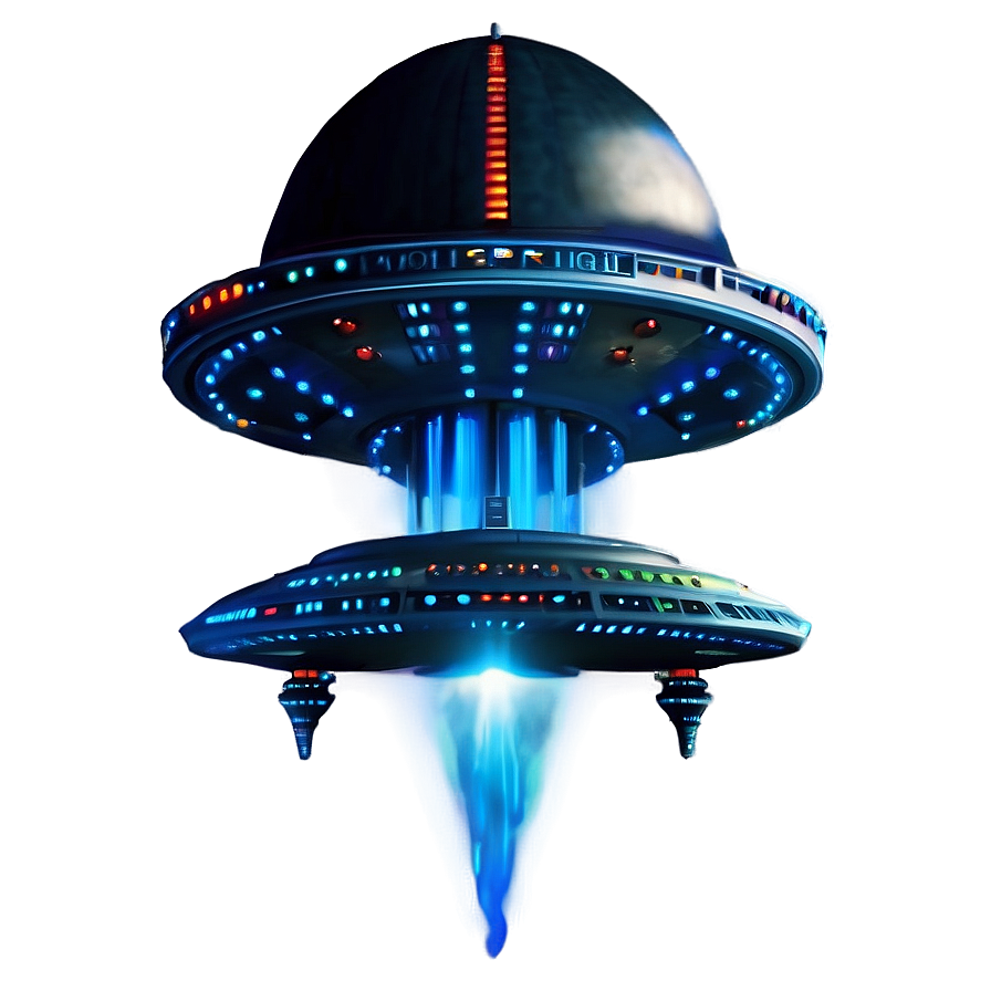 Alien Spaceship Graphic Png Ahp21