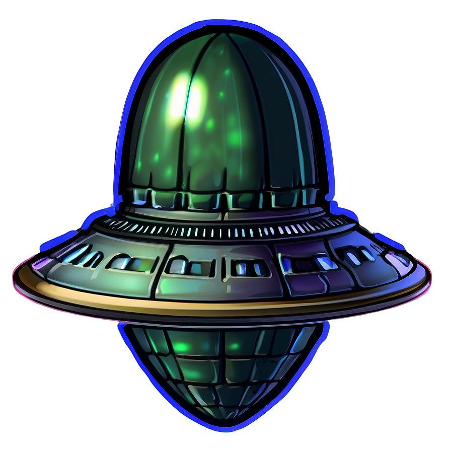 Alien Spaceship Graphic Png Ajr