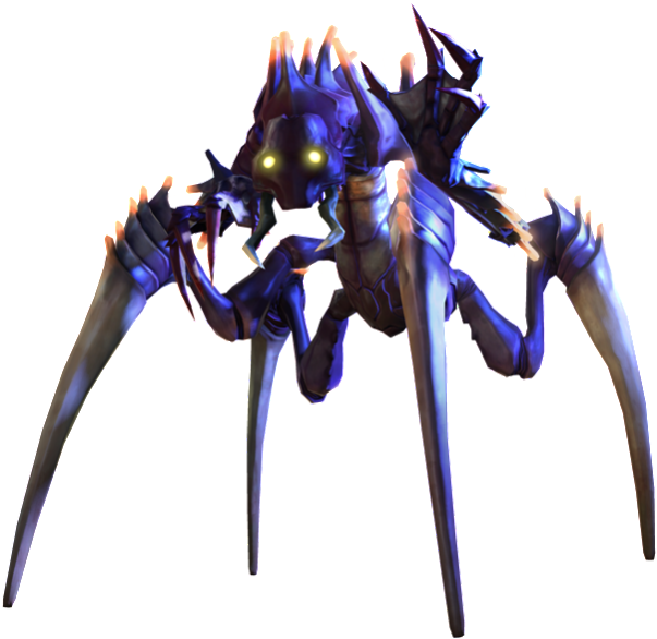 Alien Spider Creature Enemy