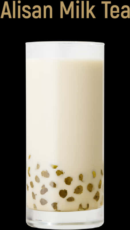 Alisan Milk Teawith Tapioca Pearls