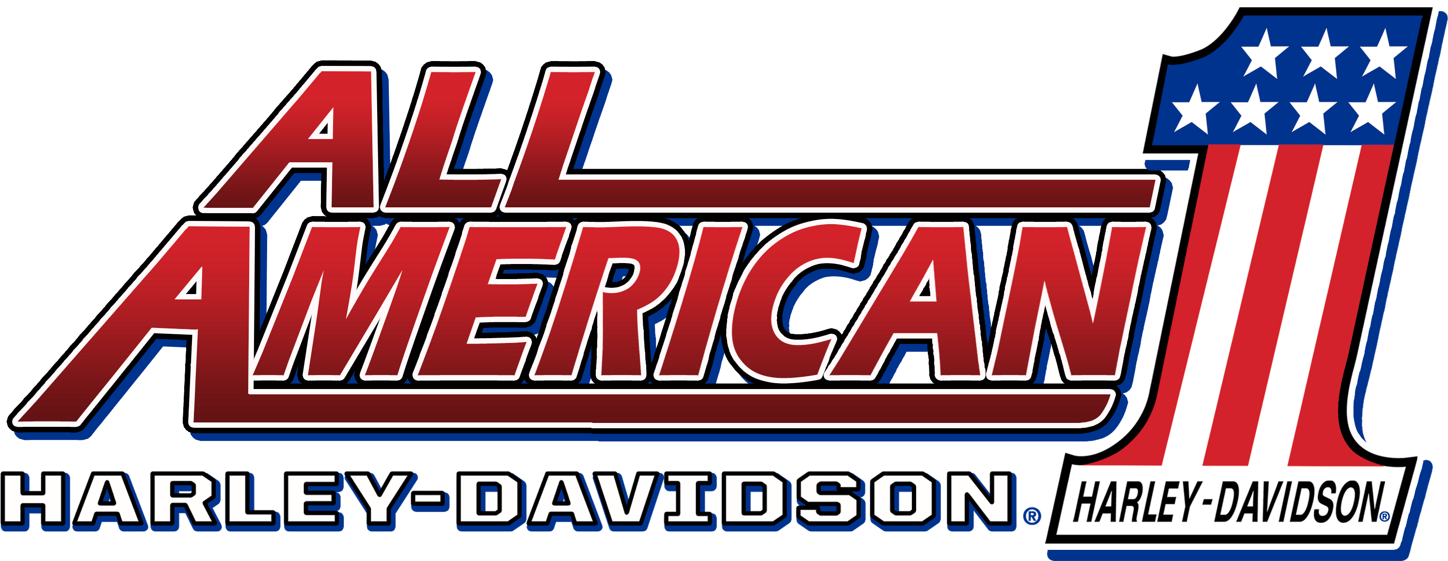 All American Harley Davidson Logo