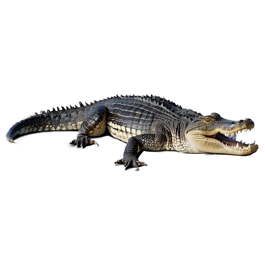 Alligator Basking Png 05212024