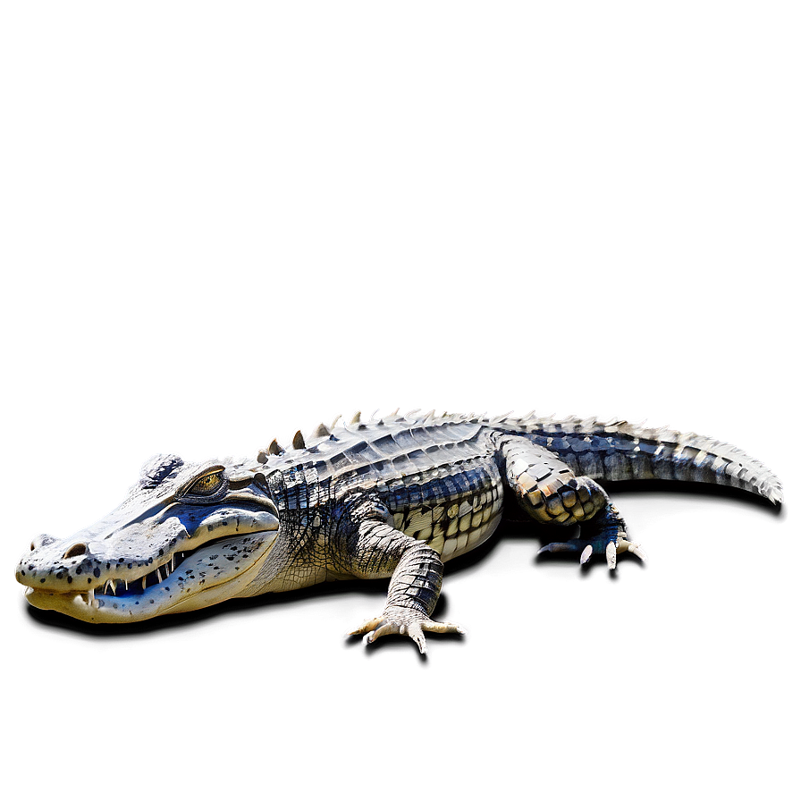 Alligator In Water Png Wvh83