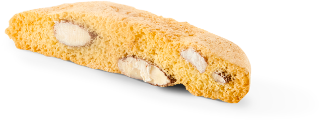 Almond Biscotti Isolated