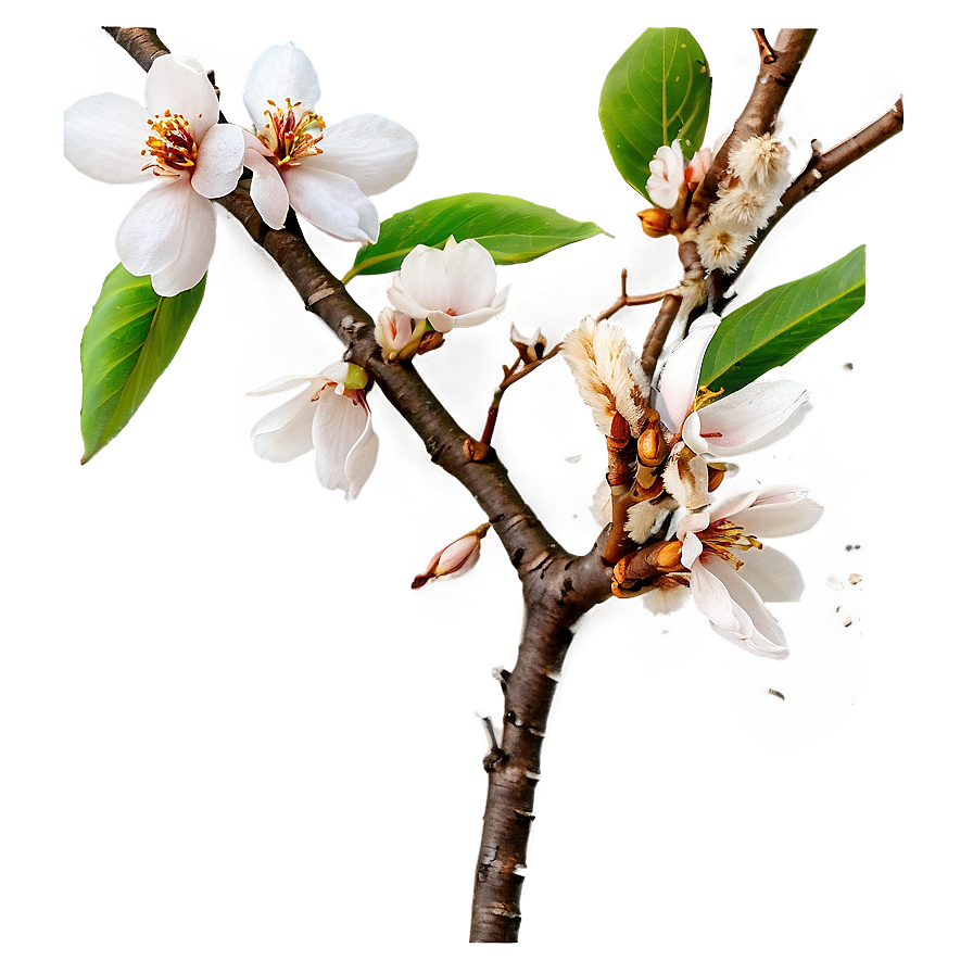 Almond Branch Png Fxg37