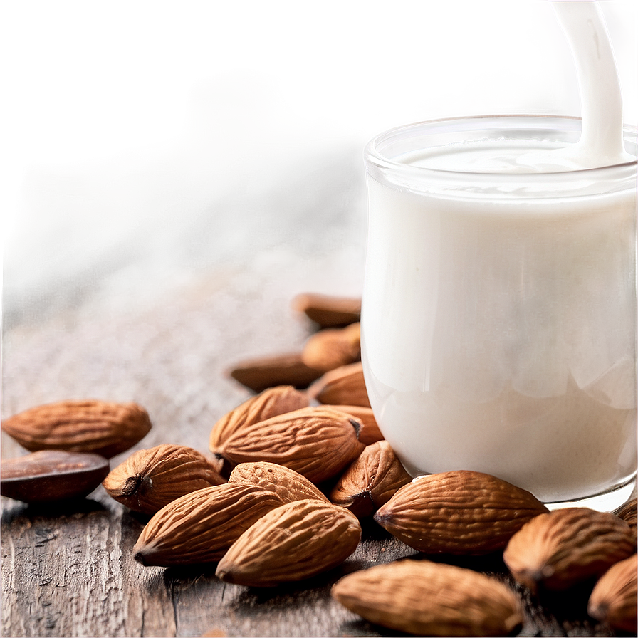 Almond Milk For Coffee Png 06272024