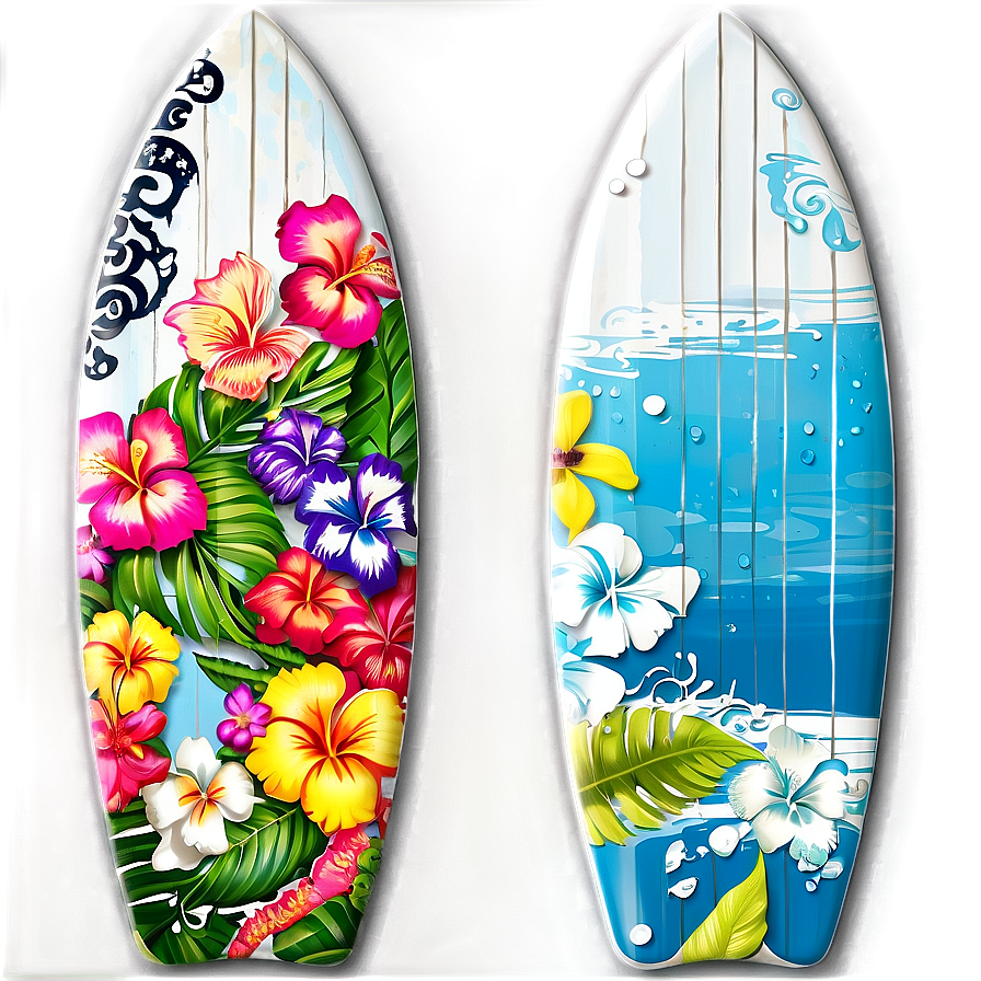 Aloha Surfboard Design Png 06272024