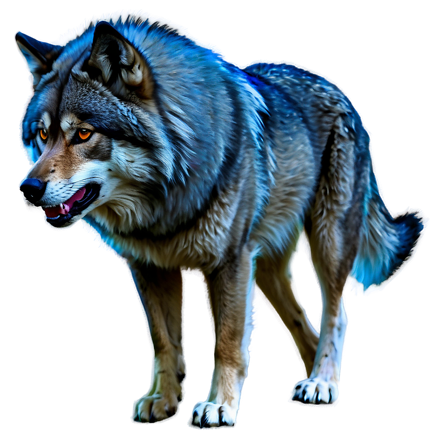 Alpha Wolf Fantasy Artwork Png Eps