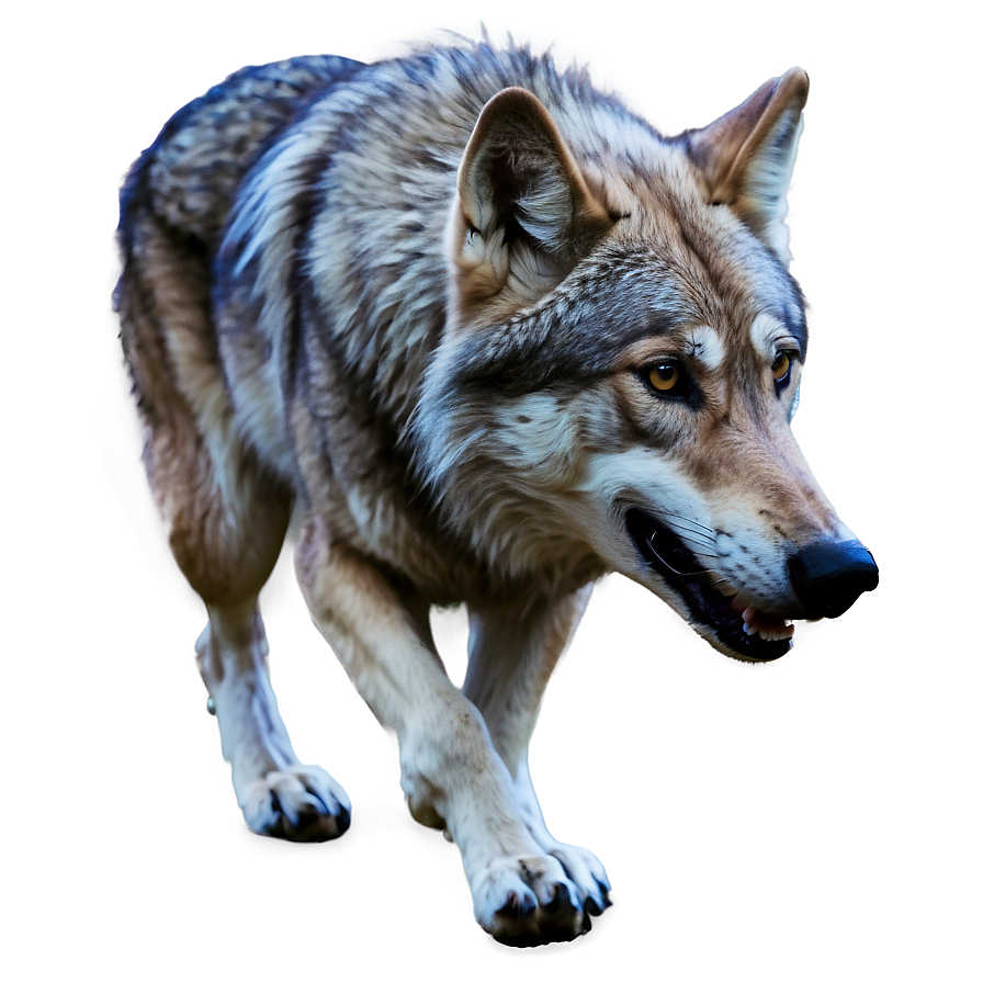 Alpha Wolf Illustration Png 28