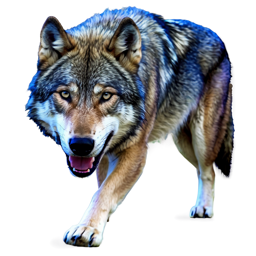 Alpha Wolf With Pack Png 44