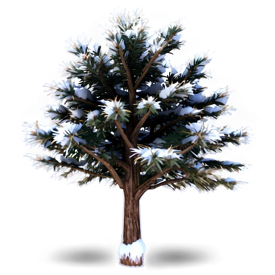 Alpine Snow Tree Png 79