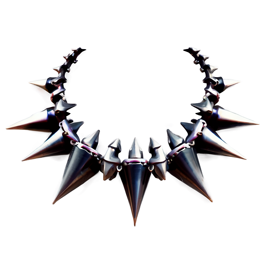 Alternative Fashion Spiked Choker Png Taj