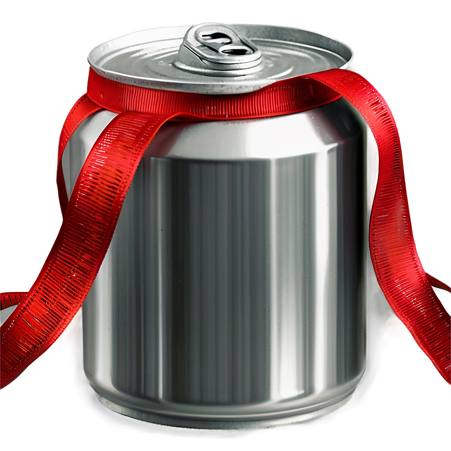 Aluminum Can With Ribbon Png Cpa