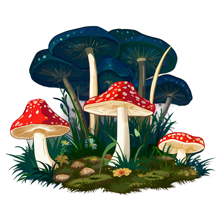 Amanita Mushroom Png Tkg42