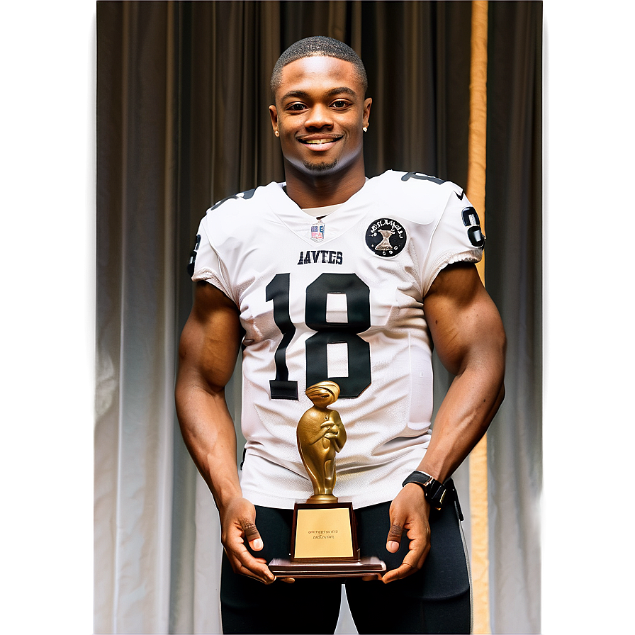 Amari Cooper Award Ceremony Png Iuo53