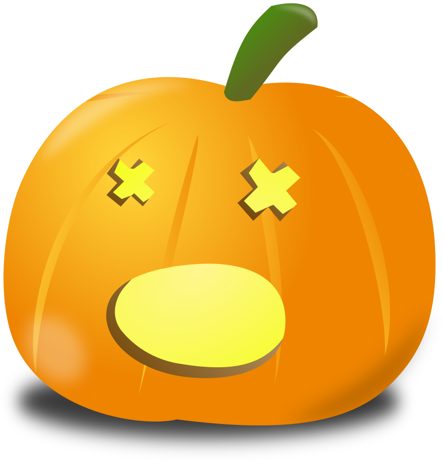 Amazed Pumpkin Emoji