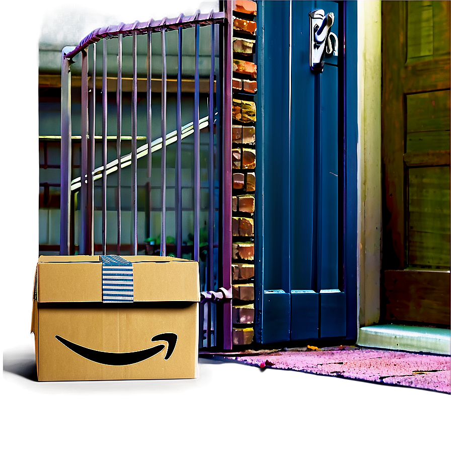 Amazon Box On Doorstep Png Bcv77