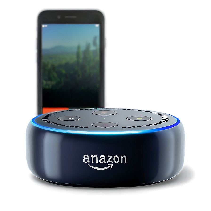 Amazon Echo Dot With Led Display Png Eca26