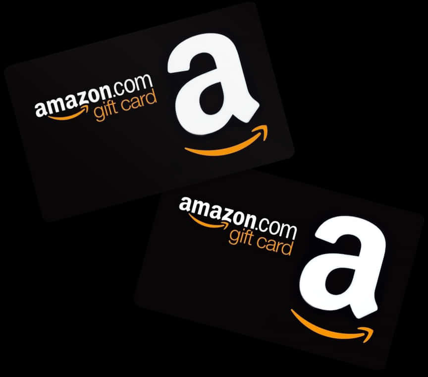 Amazon Gift Cards Black Design