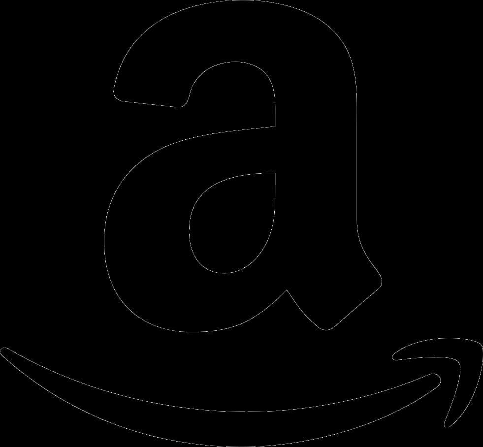 Amazon Logo Black Background