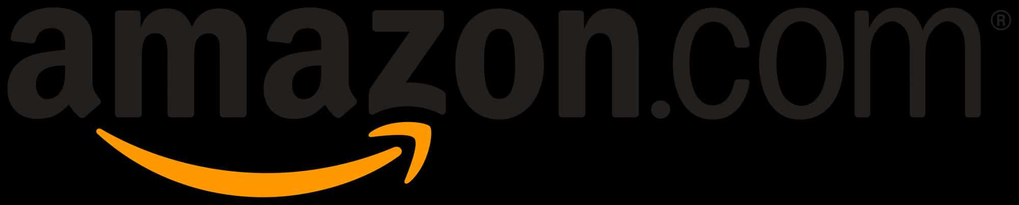 Amazon Logo Black Background