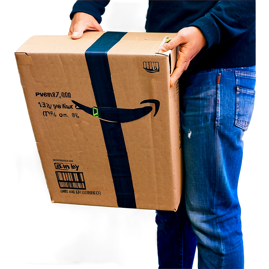 Amazon Package In Hand Png Ukw