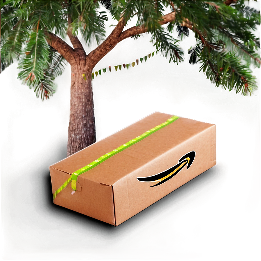 Amazon Package Under Tree Png 06292024