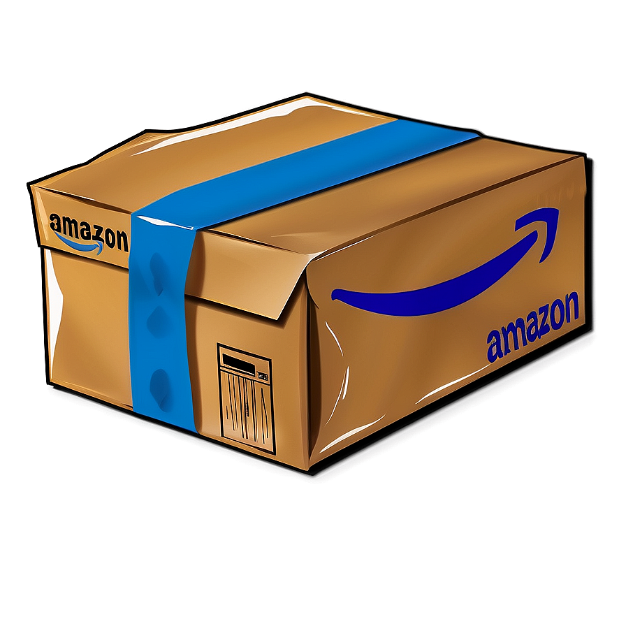 Amazon Package With Security Seal Png Vhy22