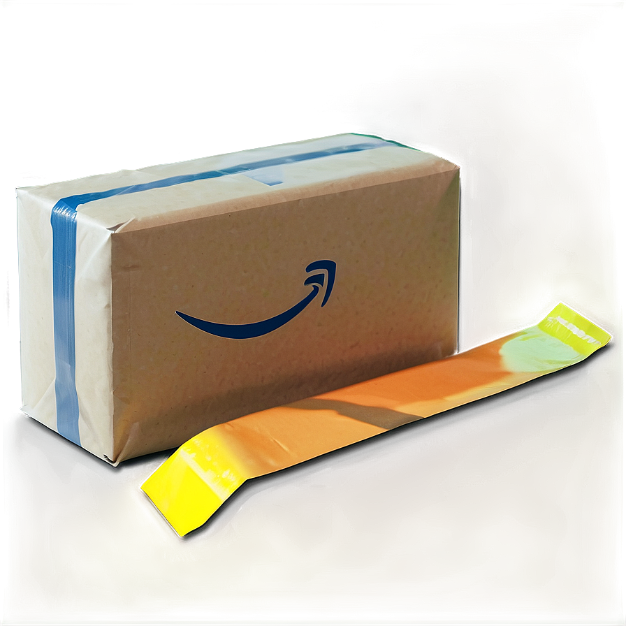 Amazon Package With Tape Png 06292024