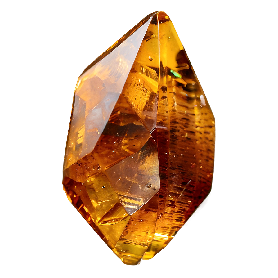 Amber Healing Crystal Png 11