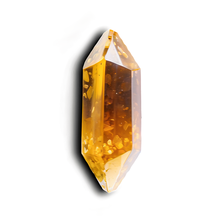 Amber Healing Crystal Png 31