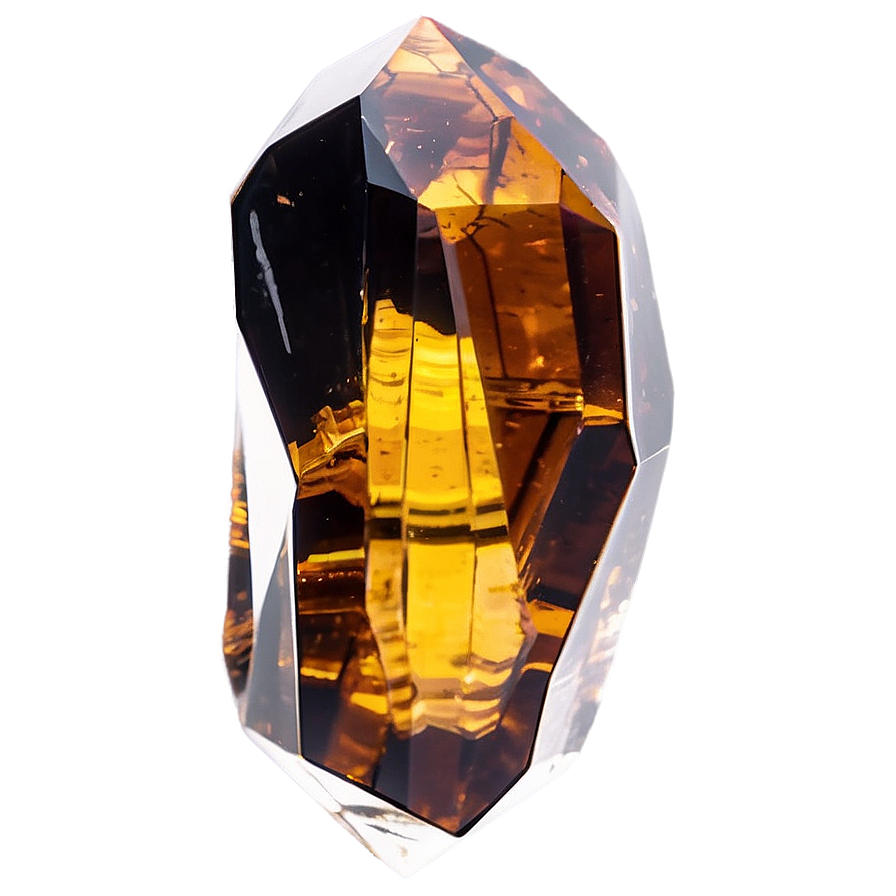 Amber Healing Crystal Png 42