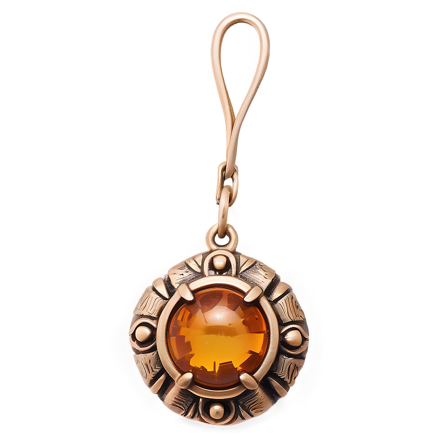 Amber Sunset Charm Png 91