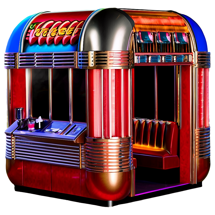 American Diner Jukebox Png Ivt